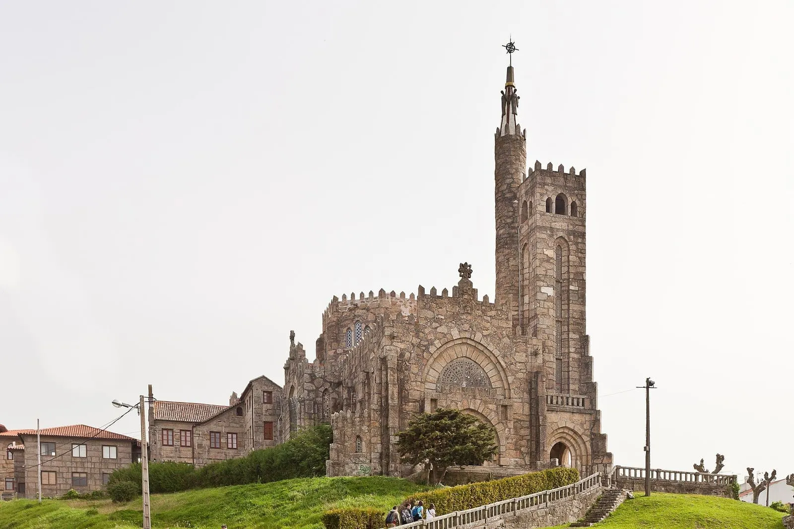 Templo Votivo do Mar, la iglesia neogótica de Panxón, en Nigrán